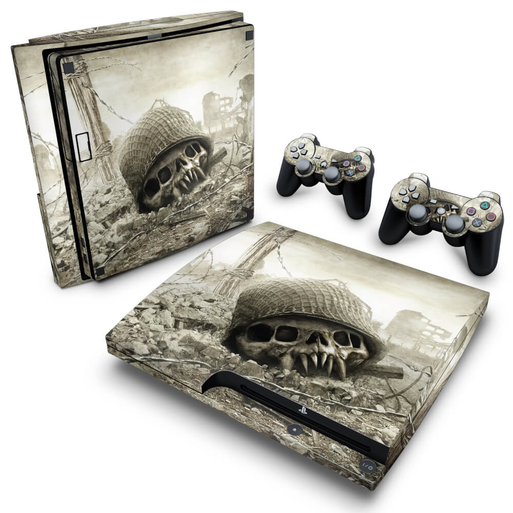 Skin Anti-Rage PS3 Slim - Resistance Fall of Man