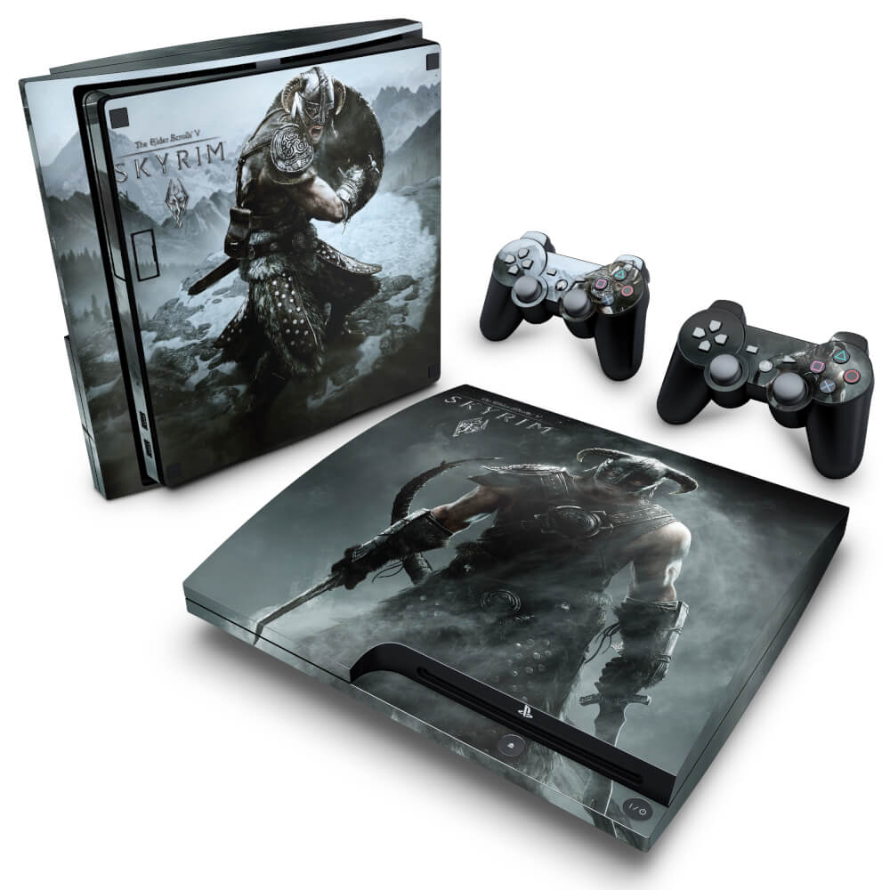 Skin Anti-Rage PS3 Slim - Skyrim