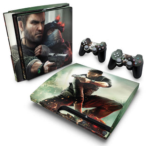 Skin Anti-Rage PS3 Slim - Splinter Cell Conviction