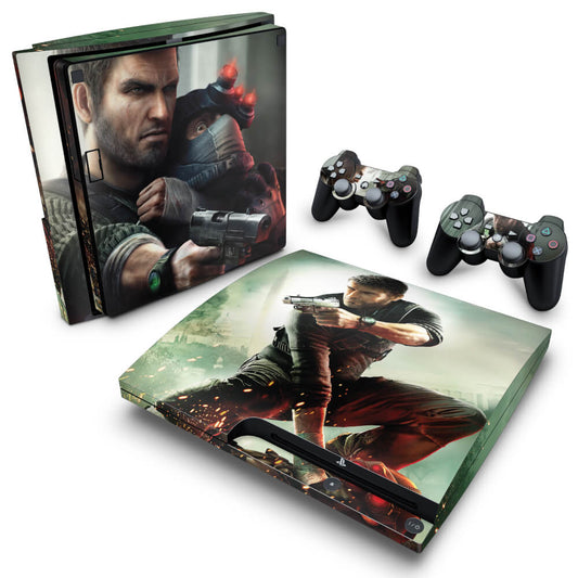 PS3 Slim Skin - Splinter Cell Conviction