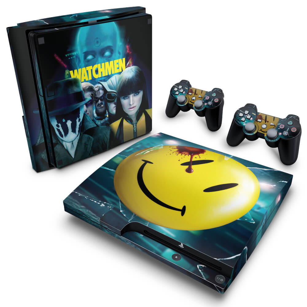 Skin Anti-Rage PS3 Slim - Watchmen