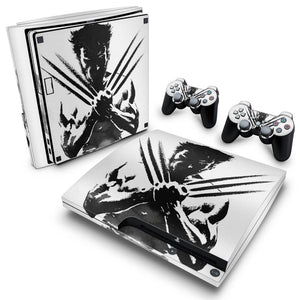 Skin Anti-Rage PS3 Slim - Wolverine X-men