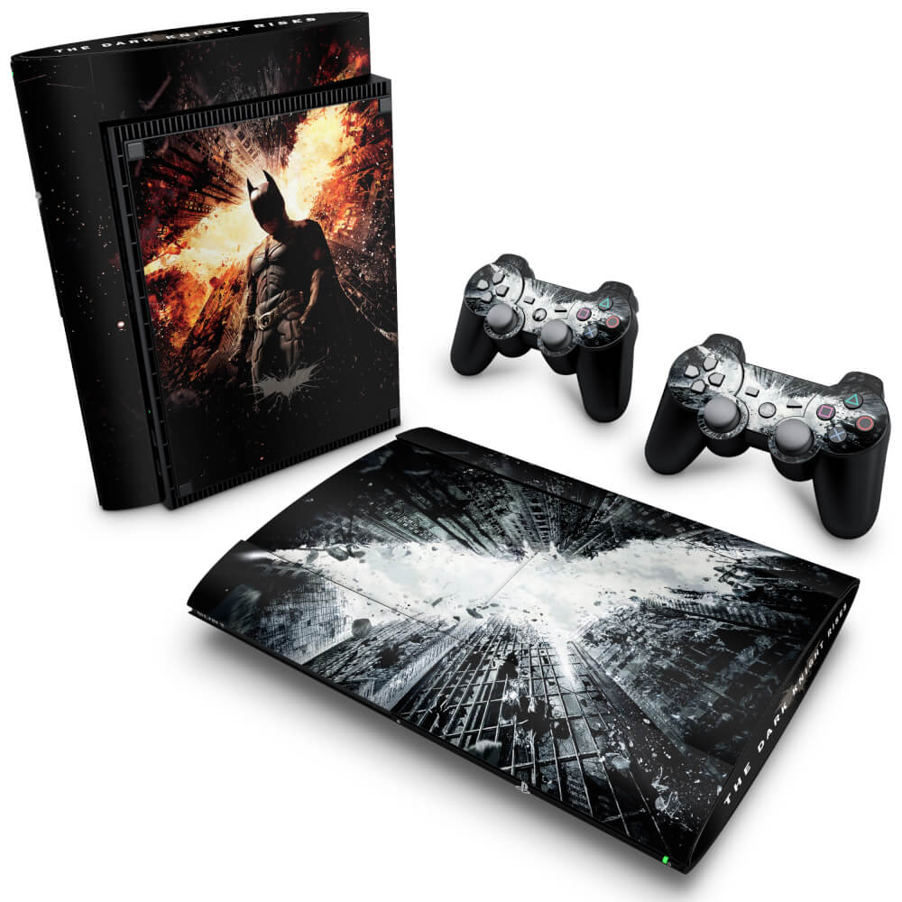 Skin Anti-Rage PS3 Super Slim - Batman - The Dark Knight Rises