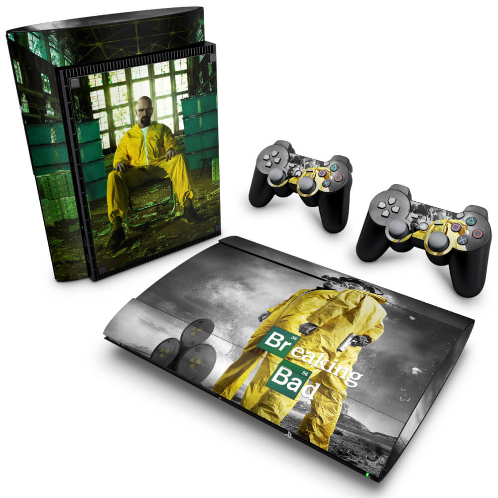 Skin Anti-Rage PS3 Super Slim - Breaking Bad
