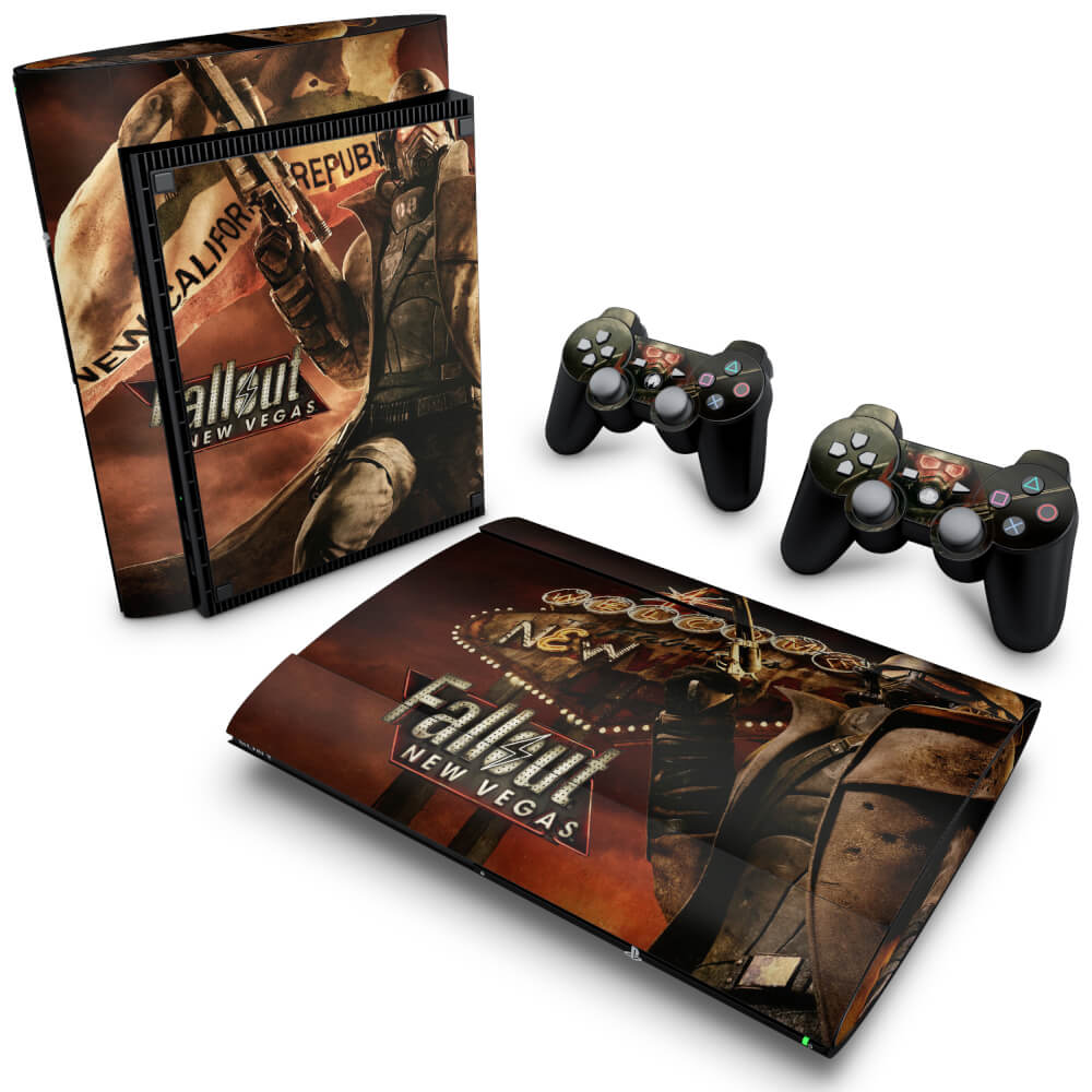 Skin Anti-Rage PS3 Super Slim - Fallout New Vegas