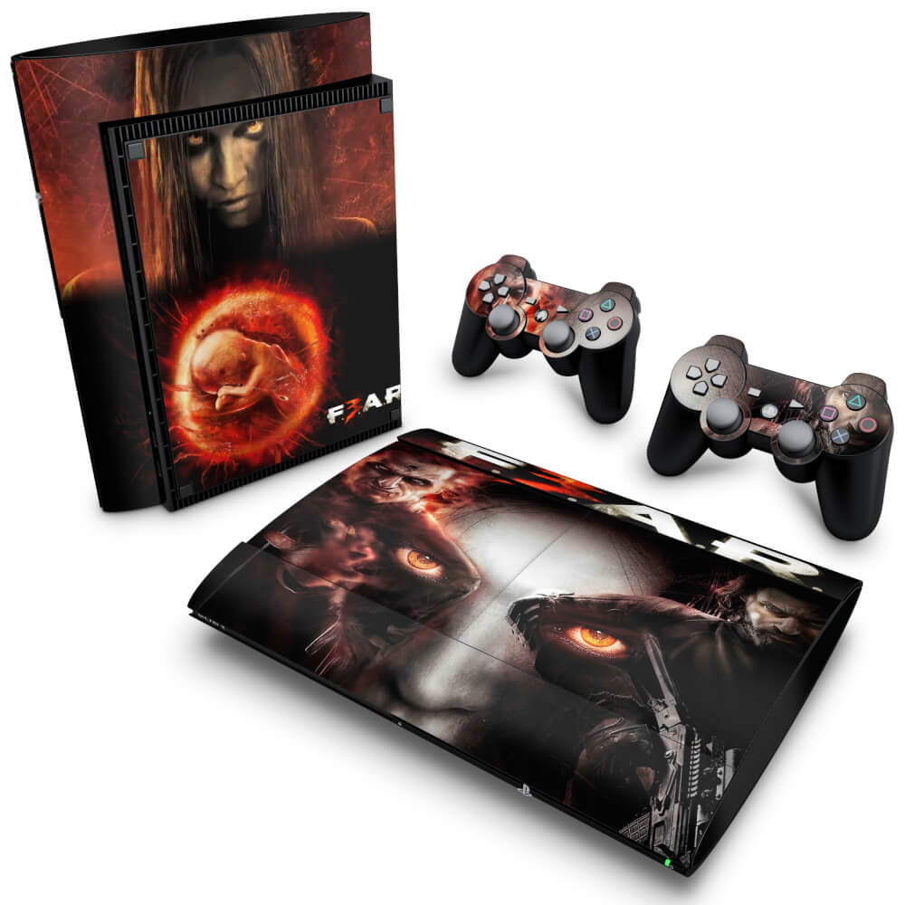 Skin Anti-Rage PS3 Super Slim - Fear 3