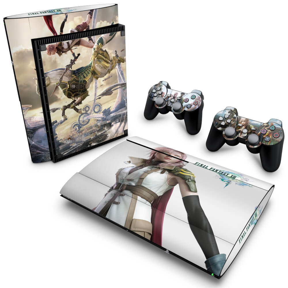 Skin Anti-Rage PS3 Super Slim - Final Fantasy XIII #B