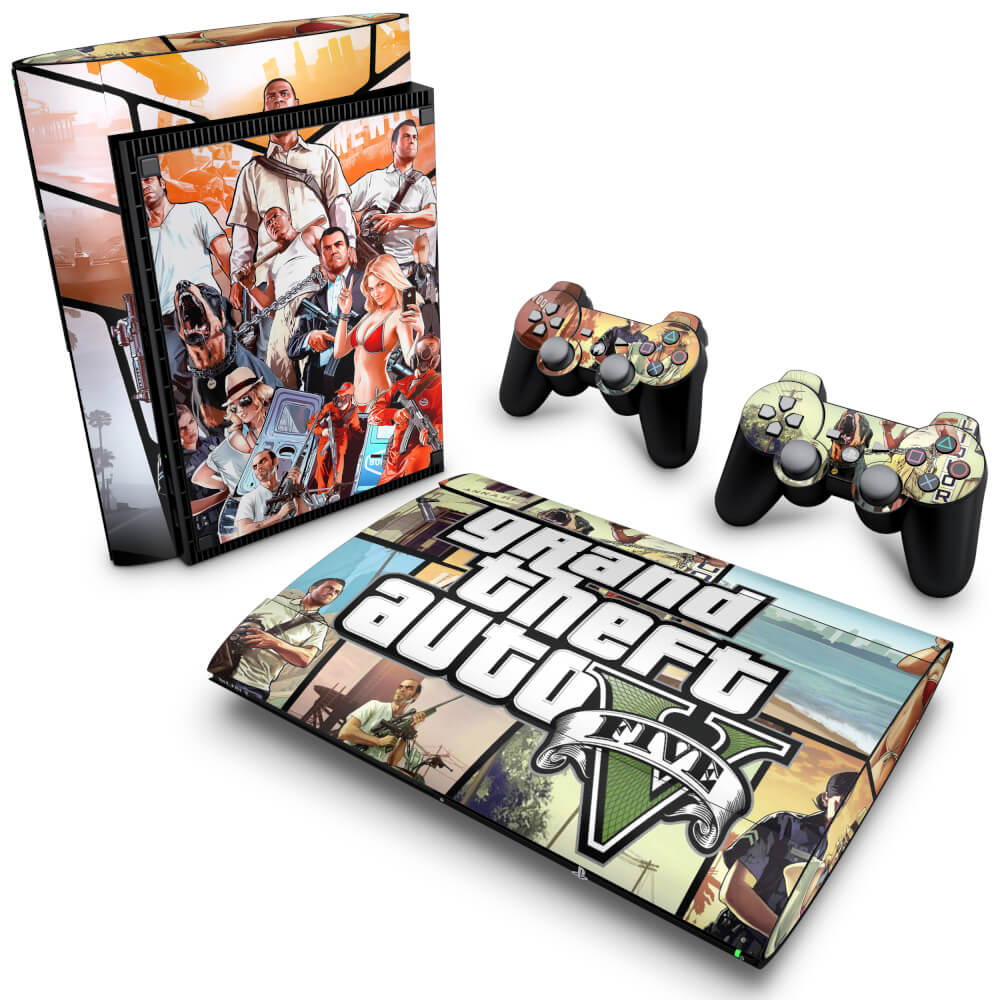 Skin Anti-Rage PS3 Super Slim - GTA V
