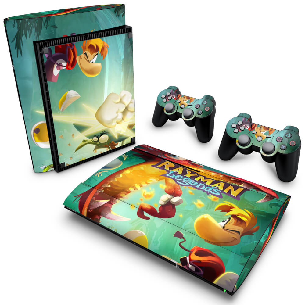 Skin Anti-Rage PS3 Super Slim - Rayman Legends
