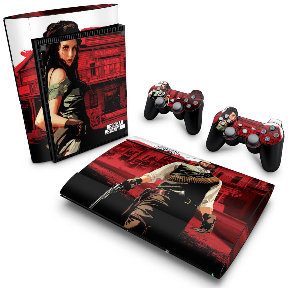 Skin Anti-Rage PS3 Super Slim - Red Dead Redemption