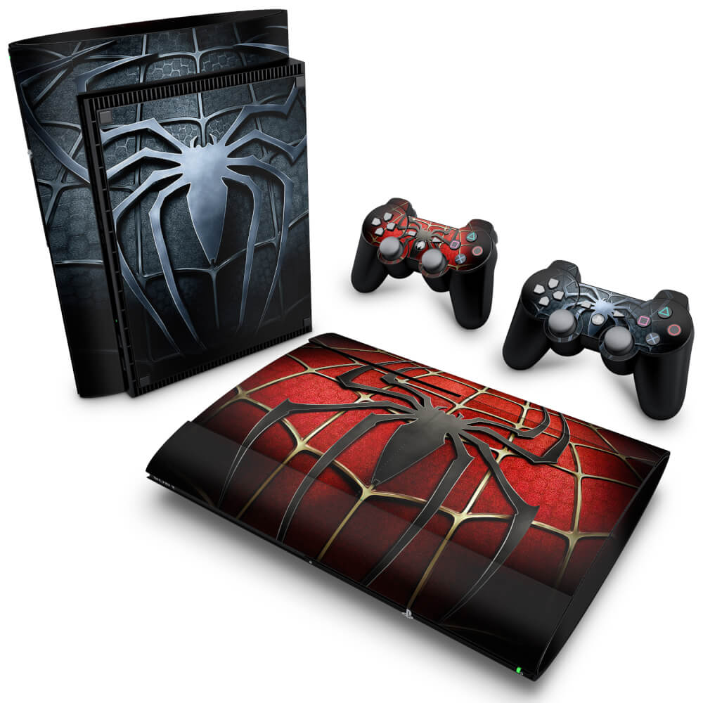 Skin Anti-Rage PS3 Super Slim - Spider Man - Homem Aranha