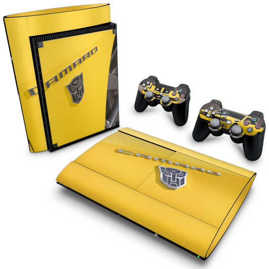 PS3 Super Slim Skin - Transformers Camaro