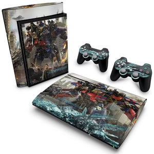 Skin Anti-Rage PS3 Super Slim - Transformers Dark of the Moon