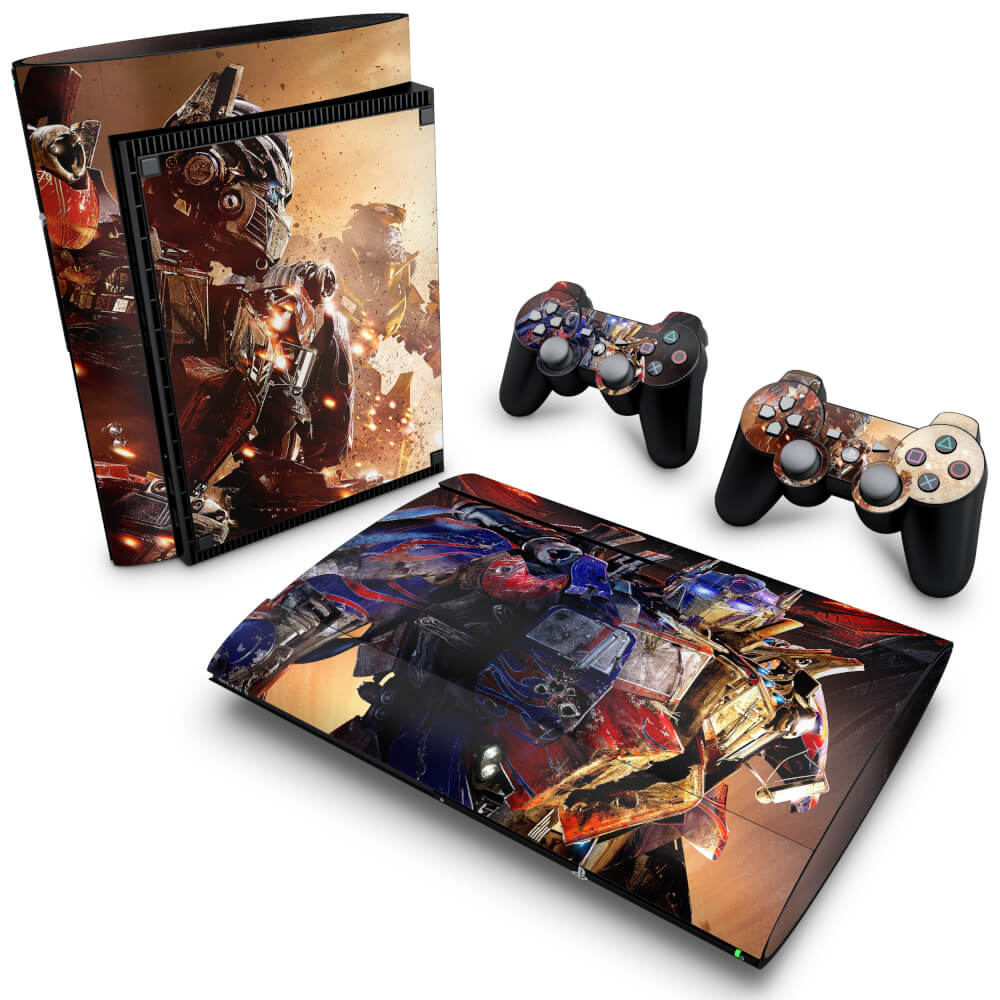 Skin Anti-Rage PS3 Super Slim - Transformers Revenge of the Fallen