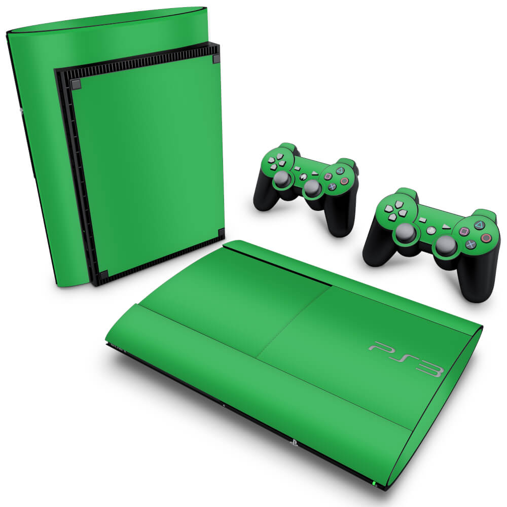 Skin Anti-Rage PS3 Super Slim - Verde