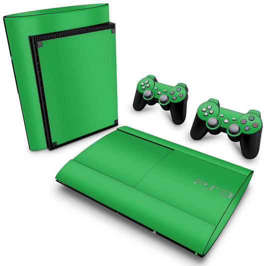 PS3 Super Slim Skin - Verde