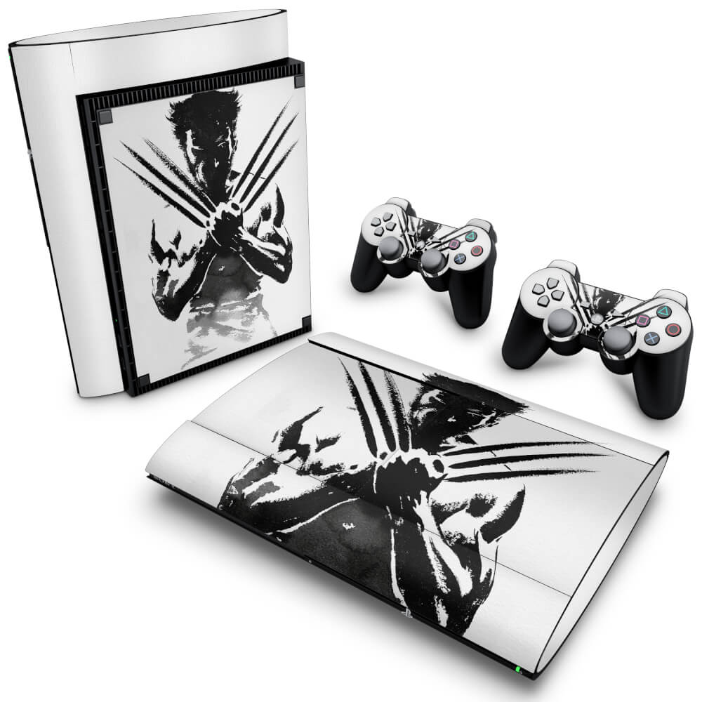 Skin Anti-Rage PS3 Super Slim - Wolverine X-men