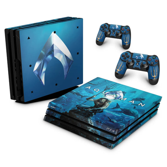 PS4 Pro Skin Anti-Rage - Aquaman