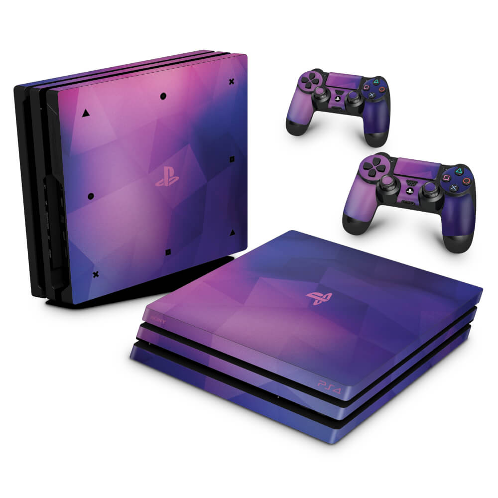Skin Anti-Rage PS4 Pro - Arte Abstrata #1