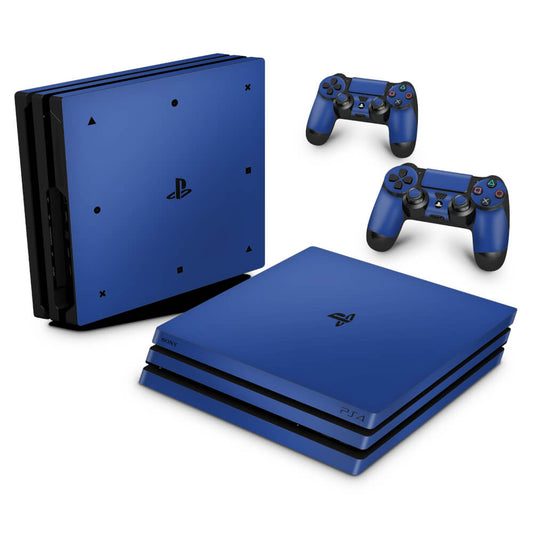 Skin Anti-Rage PS4 Pro - Azul Escuro