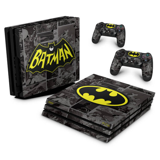 PS4 Pro Skin Anti-Rage - Batman Comics