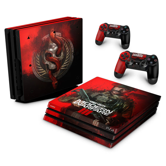 PS4 Pro Skin Anti-Rage - Call Of Duty Modern Warfare III