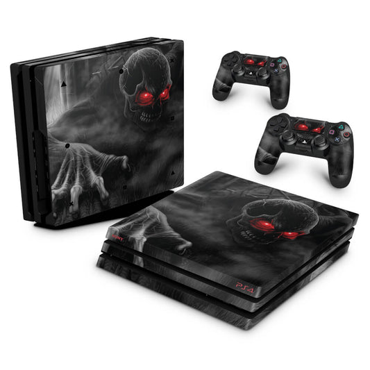 PS4 Pro Skin Anti-Rage - Caveira Skull