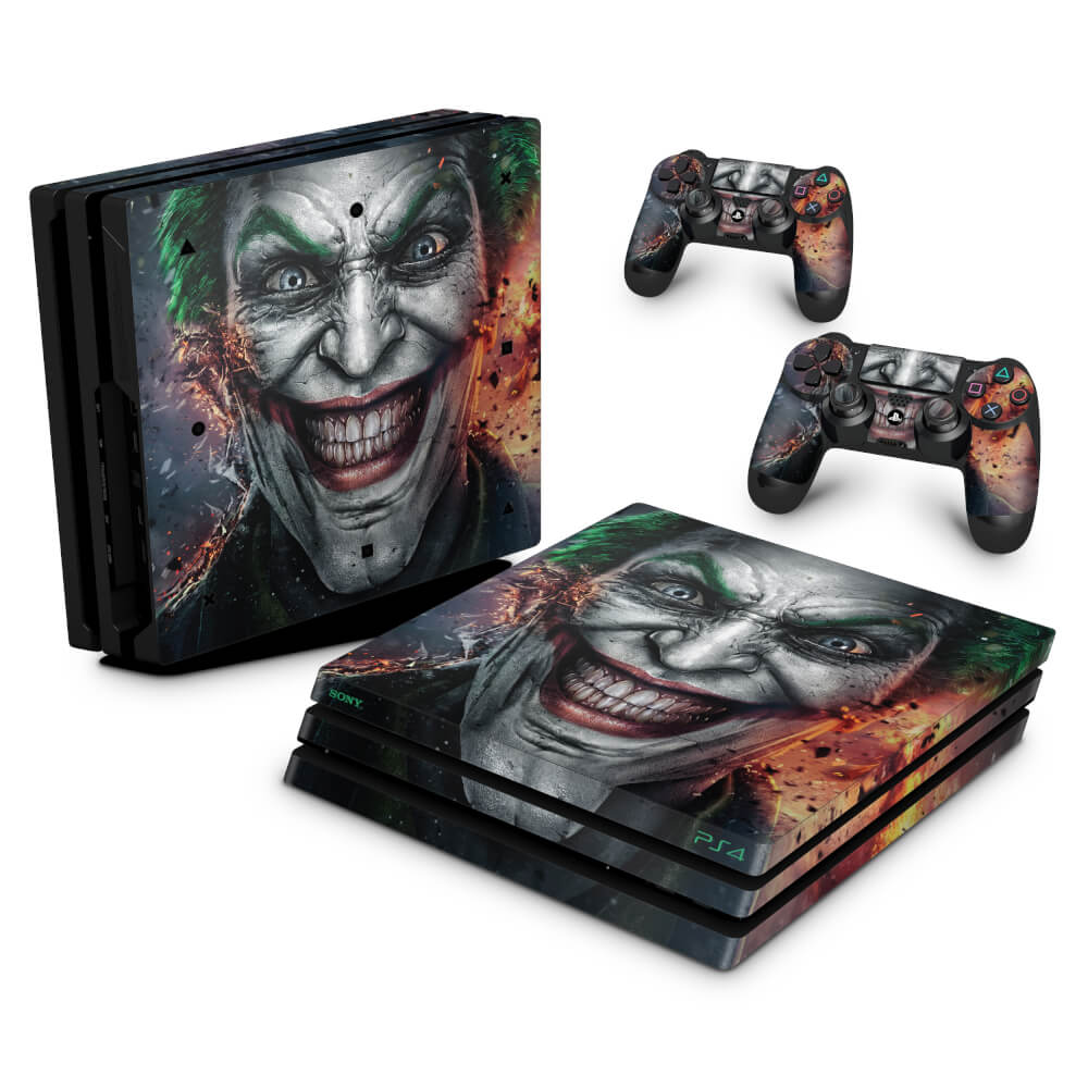 Skin Anti-Rage PS4 Pro - Coringa Joker