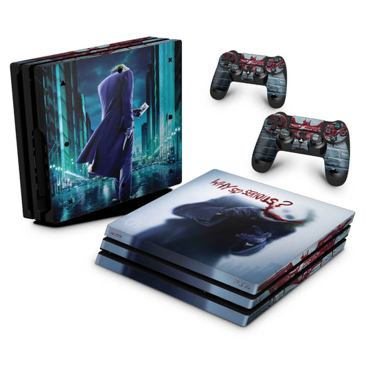 Skin Anti-Rage PS4 Pro - Coringa Joker #A