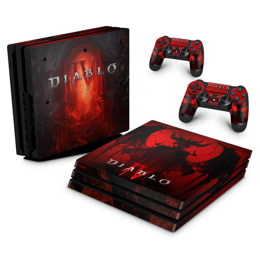 PS4 Pro Skin Anti-Rage - Diablo IV 4