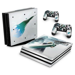 Skin Anti-Rage PS4 Pro - Final Fantasy 7 Remake