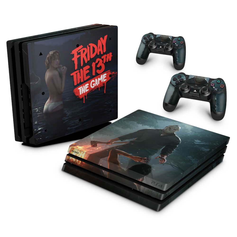 Skin Anti-Rage PS4 Pro - Friday the 13th The game Sexta-Feira 13