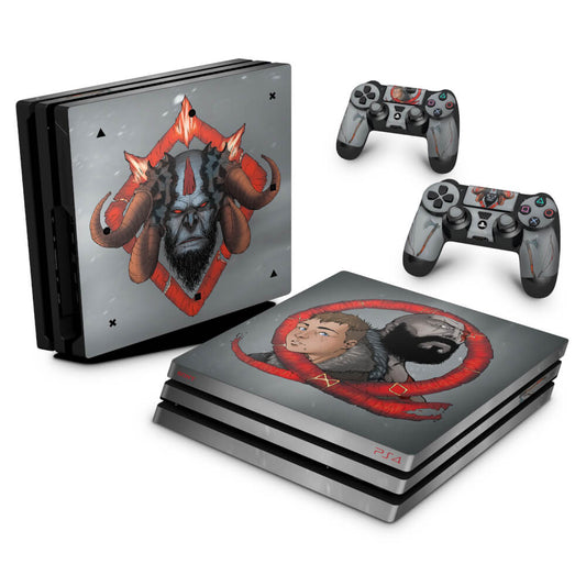 Skin Anti-Rage PS4 Pro - God of War 4