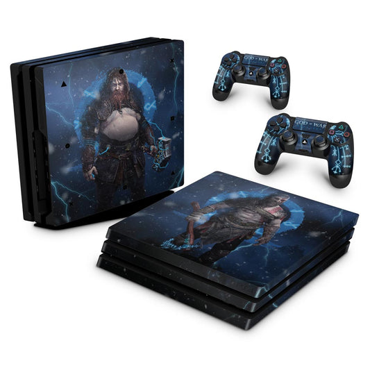 PS4 Pro Skin Anti-Rage - God of War Ragnarok B