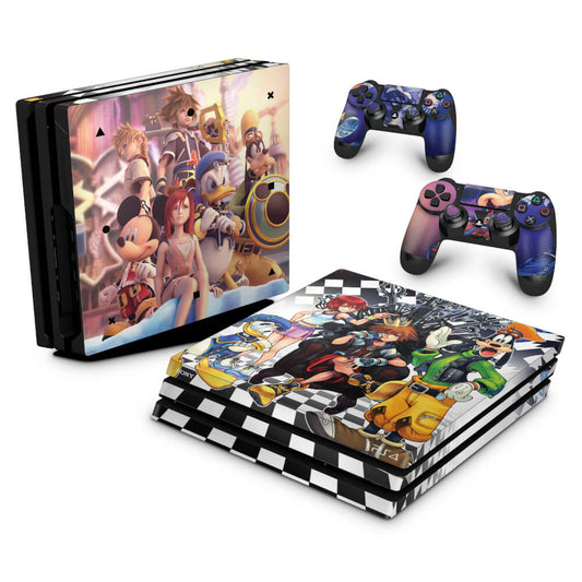 Skin Anti-Rage PS4 Pro - Kingdom Hearts