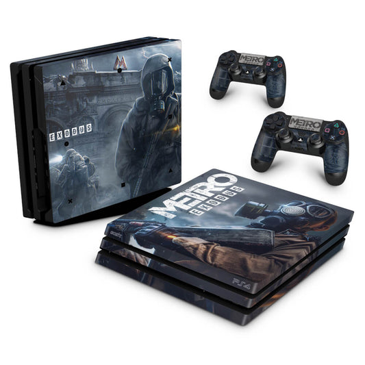 PS4 Pro Skin Anti-Rage - Metro Exodus