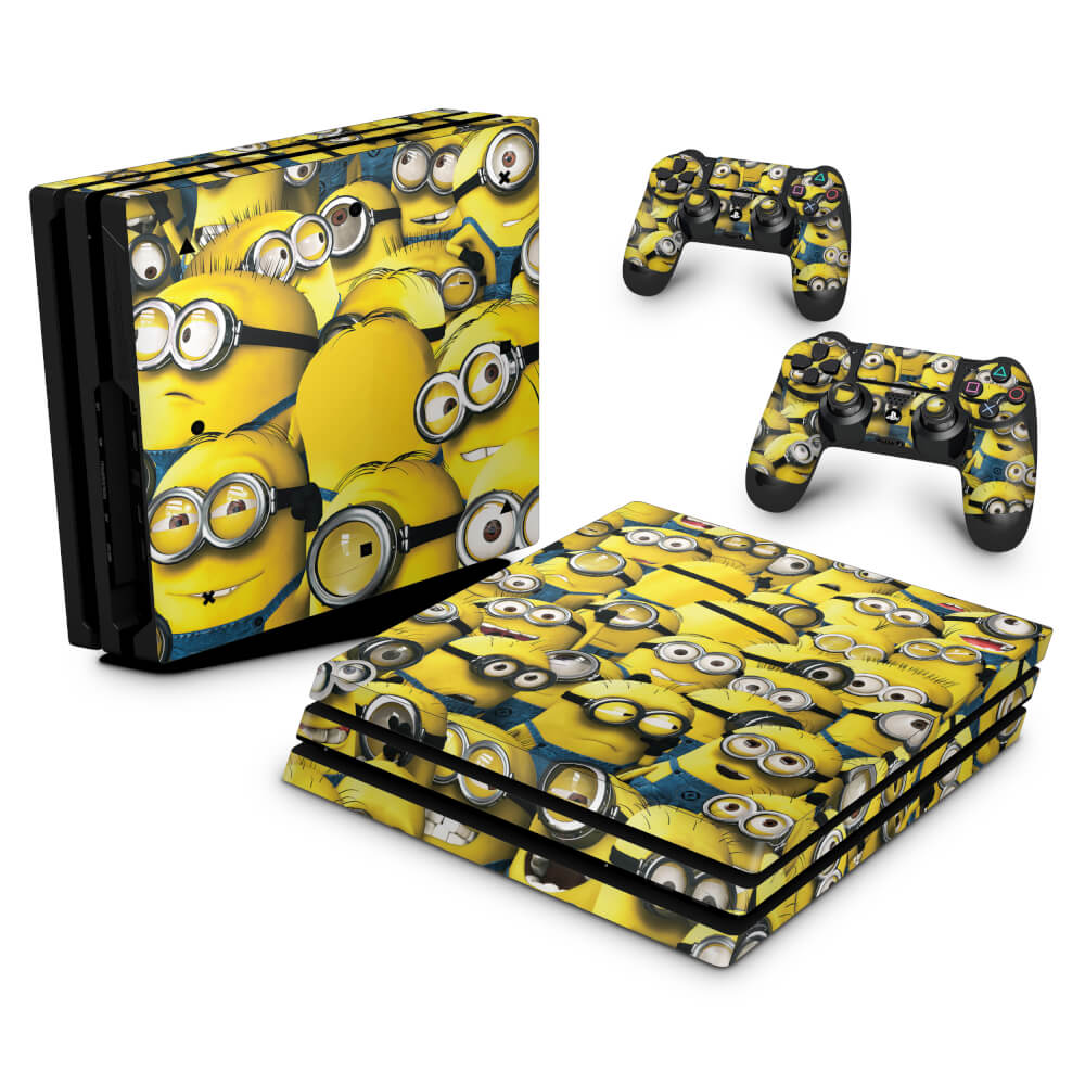 Skin Anti-Rage PS4 Pro - Minions
