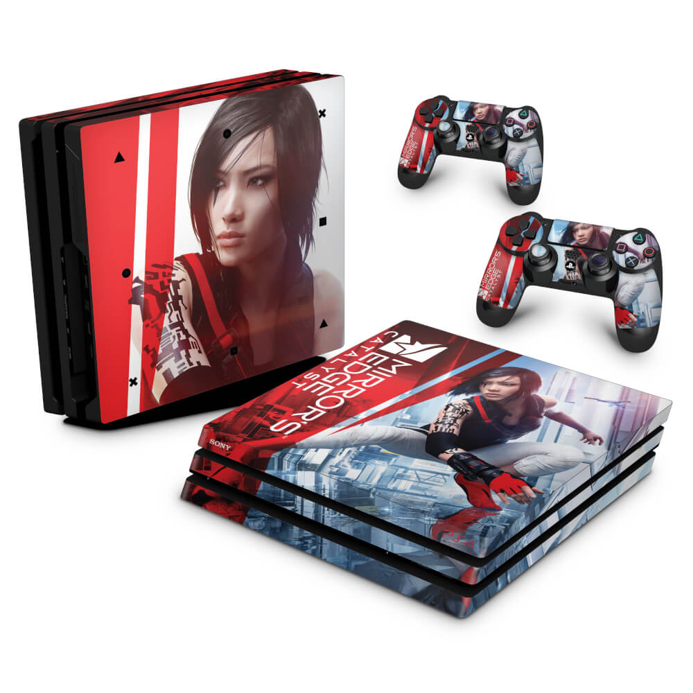Skin Anti-Rage PS4 Pro - Mirror's Edge Catalyst
