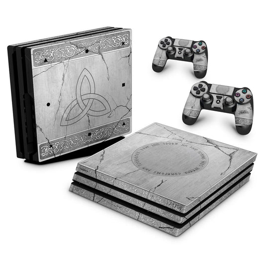 PS4 Pro Skin Anti-Rage - Mjolnir Thor Amor e Trovão