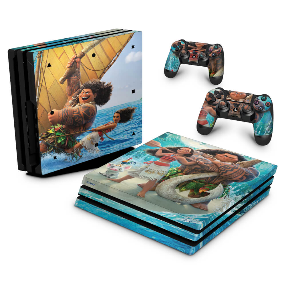Skin Anti-Rage PS4 Pro - Moana