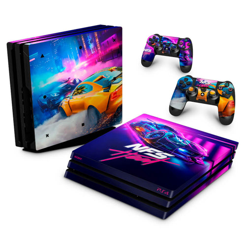 Skin Anti-Rage PS4 Pro - Need For Speed Heat