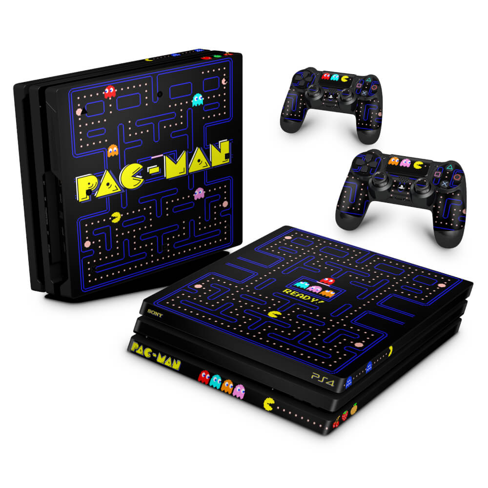 PS4 Pro Skin Anti-Rage - Pac Man