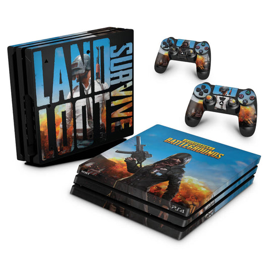 PS4 Pro Skin Anti-Rage - Players Unknown Battlegrounds PUBG