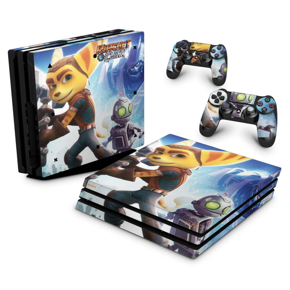 Skin Anti-Rage PS4 Pro - Ratchet & Clank