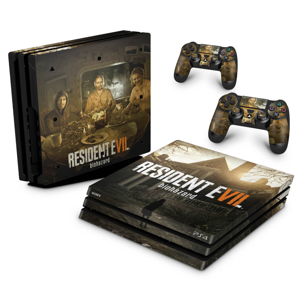 Skin Anti-Rage PS4 Pro - Resident Evil 7: Biohazard