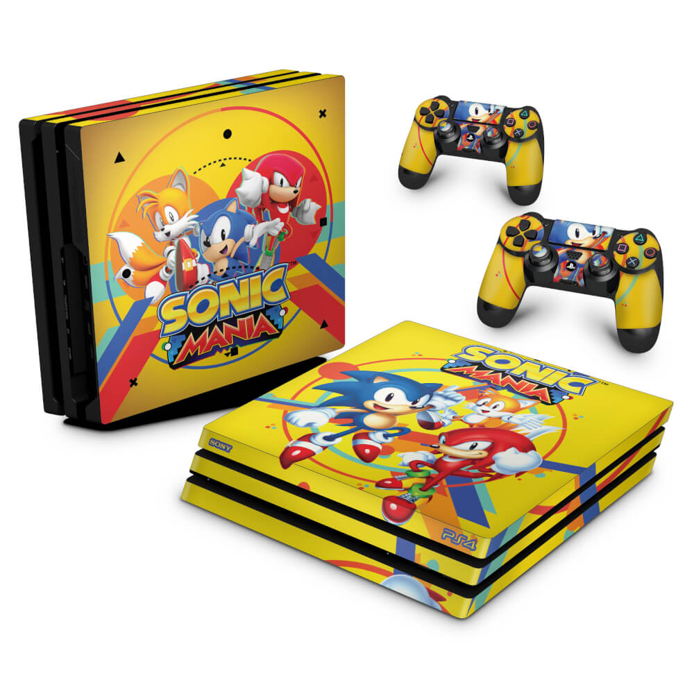 Skin Anti-Rage PS4 Pro - Sonic Mania