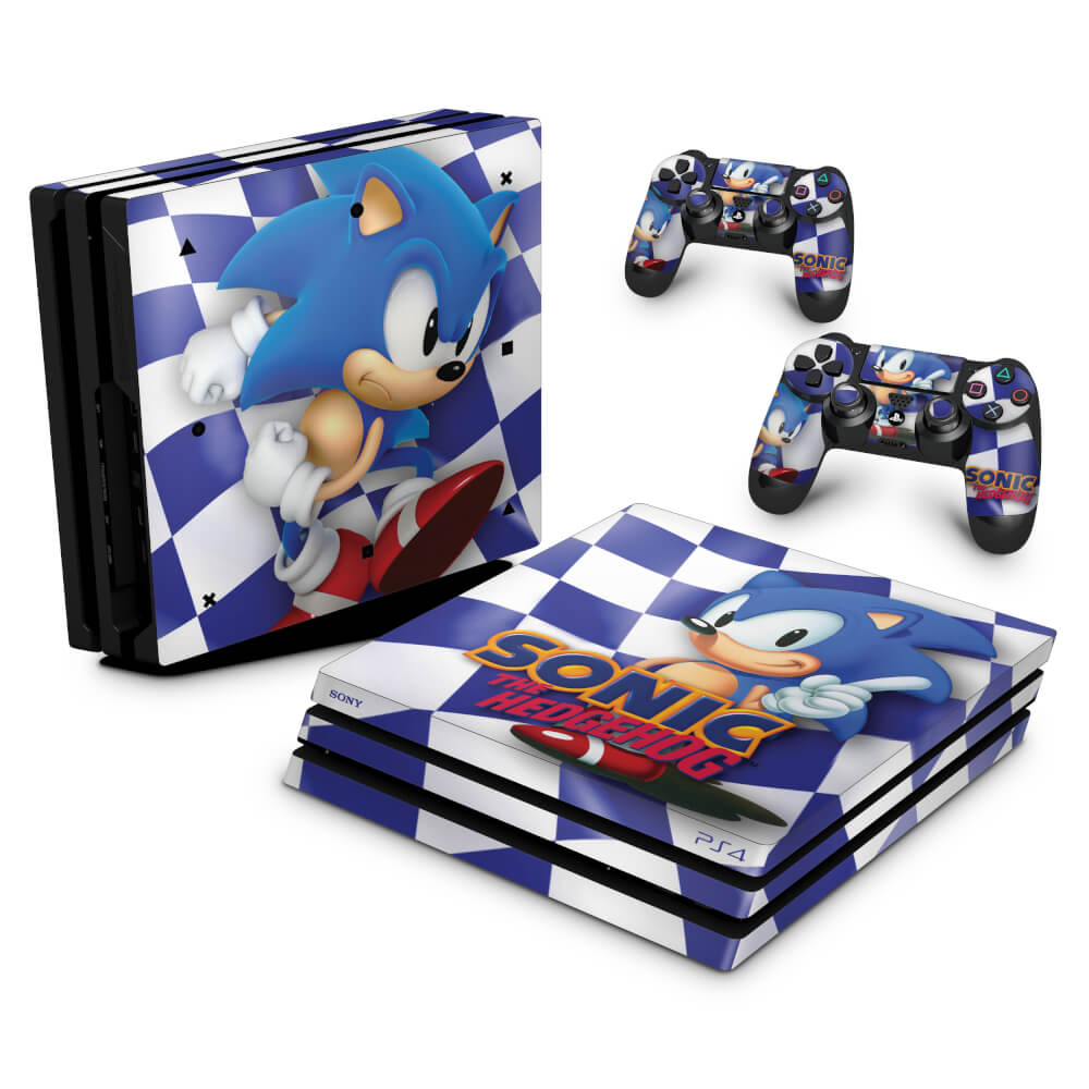Skin Anti-Rage PS4 Pro - Sonic The Hedgehog