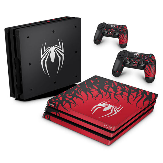 PS4 Pro Skin Anti-Rage - Spider-Man Homem Aranha 2 Edition