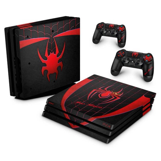 PS4 Pro Skin Anti-Rage - Spider-Man: Miles Morales