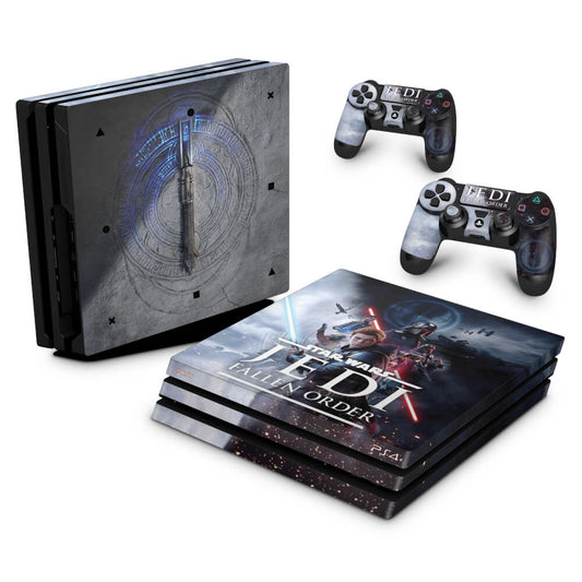 PS4 Pro Skin Anti-Rage - Star Wars Jedi Fallen Order